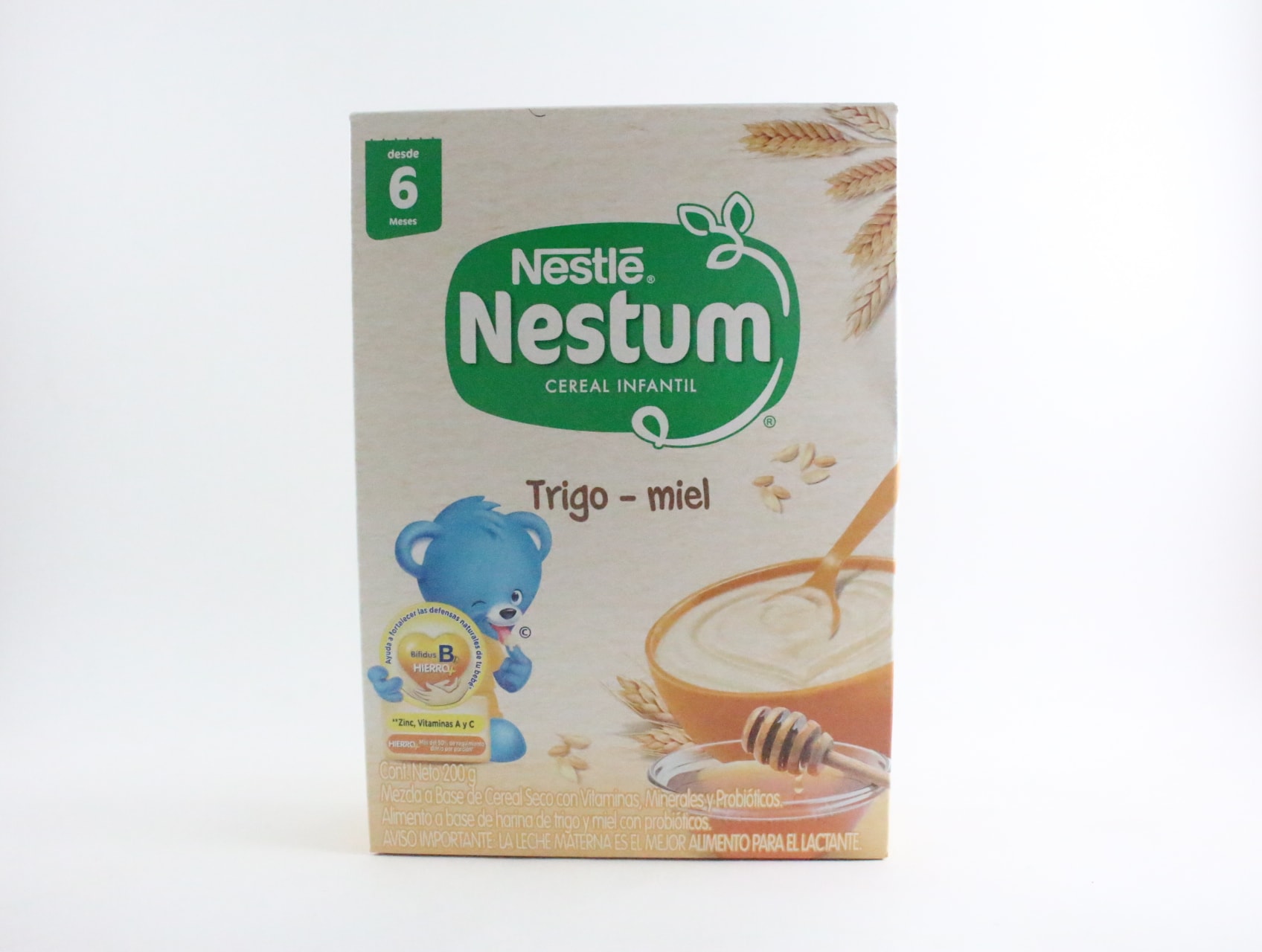 NESTUM NESTLE HIERRO+TRIGO MIEL 200GR